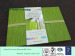 Green Blended Wire Woven Vinyl Placemat 2017 hot sale product