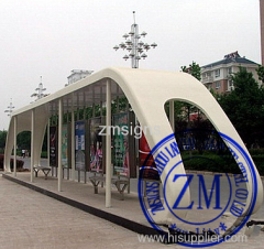 Glass Bus Shelter Design