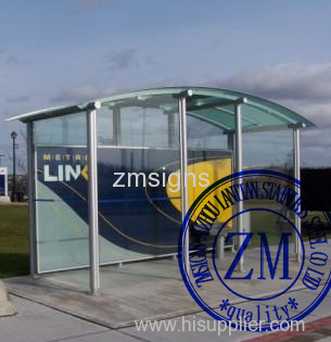 Solar Bus Shelter Bus Stop Station