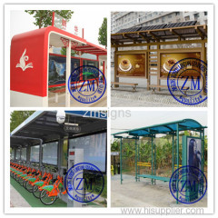 Glass Bus Shelter Design