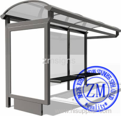 Glass Bus Shelter Design Bus Stop Station