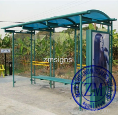 Glass Bus Shelter Design Bus Stop Station
