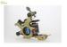 Small Silent Handmade Liner Tattoo Machine 7 - 10v , Rotary Machine Gun