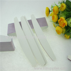 white half moon nail file