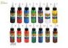 Blue / Yellow / Green Tattoo Ink Pure Plant Pigment 2oz , Permanent Eyebrow Ink