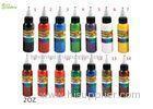 Blue / Yellow / Green Tattoo Ink Pure Plant Pigment 2oz , Permanent Eyebrow Ink