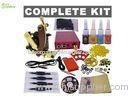 Portable Apprentice / Beginners Tattoo Kit With Latex Tattoo Gloves , 1 Clip Cord