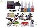 Aluminium Case Starter Tattoo Kits For Body Permenent Tattoo 28w