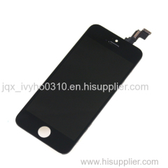 Mobile phone spare parts of iPhone 5g/5c/5s LCD screen/ touch display/ digitizer replacement