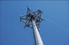 tele communication steel tower mono pole