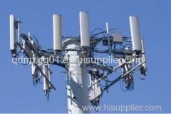 tele communication steel tower mono pole