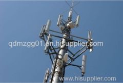 tele communication steel tower mono pole