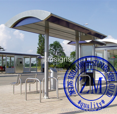 Used Outdoor Furniture Shelter Bus Stop Station