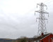 Angular power transmission line tower