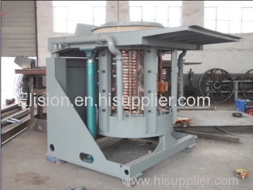 medium frequency induction melting furnace for steel casting