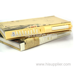 2015 Newly Designed Hard Cover Colored Pages Diary with Code Lock