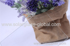 ultra clear low iron self cleaning glass