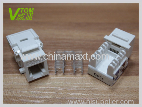 Dual IDC CAT5E Keystone Jack Manufacture