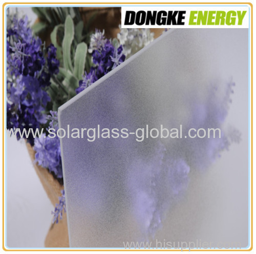 low iron solar glass for PV panels