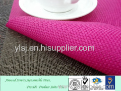 High grade Purple Woven Vinyl Placemat Happiness Festival Placemat