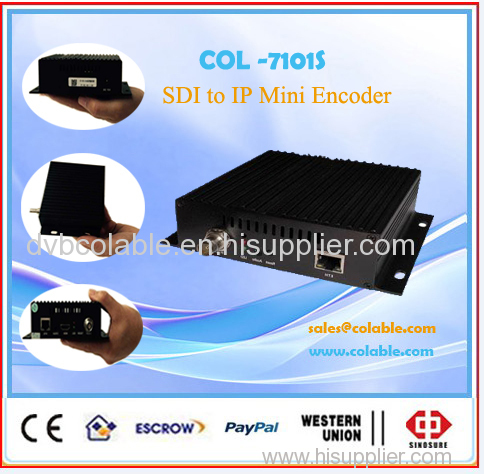 portable single channel sdi rtmp wowza h.264 encoder