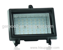 White/Warm White/Green Outdoor Waterproof 54LEDs Solar Led Flood Lights Solar LED Spotlights Soar Garden Lamps
