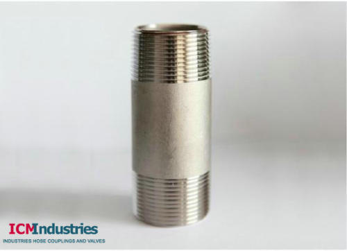 150 lb stainless steel screw pipe fittings Nipple