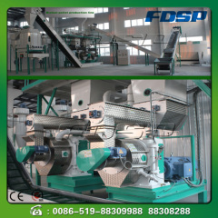 Stove burning application straw pellet making line