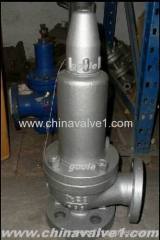 A42 spring loaded full lift type safety valve