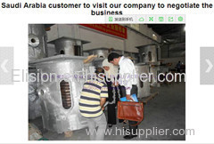 10Ton Medium Frequency Induction Melting Furnace