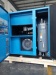 Belt driven oil lubricated rotary screw air compressor