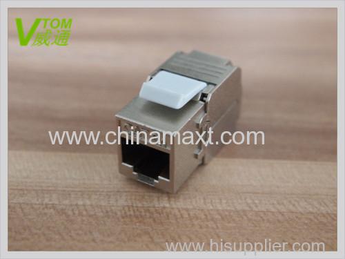 FTP 180° CAT6A Shield Keystone Jack Manufacture