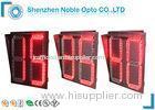 Square Red Flashing Traffic Light Timing Two Digits Display CE / ROHS