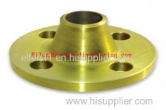 Yellow Golden Painting Weld Neck Flanges