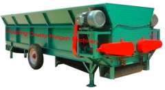 wood log debarking machine