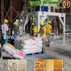 Maize mills for milling maize to flour grits with roller mills flour sifter for Africa maize flour millings