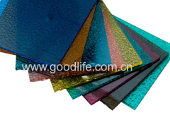 embossed sheet of all colours