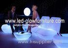 Leisure Led outdoor furniture , lighting illuminated led bar table and sofa