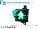 Green Single Pedestrian Traffic Light lamp , IP65 LED Traffic Signal Light