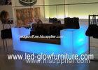 Modern Hotel Nightclub Bar illuminated glowing Sofa with Bluetooth smart control by iphone