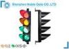 Full Ball Amber Led Warning Traffic Light Red / Green Countdown Two Digits 4Aspects