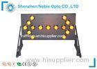 15 Lights Led Arrow Board Intelligent MCU Controller , Led Trailer Board Lights 1000m