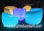 88CM * 67CM * 66CM LED illuminated glowing chair for coffee shop , bar KTV , nightclub