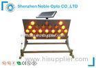 Solar Arrow Board 25 Lamps For Excavator / Maintenance Truck