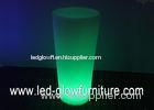 Low carbon illuminated decoration pillars wedding LED cylinder light for party / club