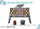 15 Lamps and 7 Modes Led Arrow Board , Vehicle MountedArrow Board Traffic Light System