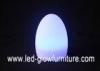 Trendy color changing Egg shape LED Work Lights / battery operated Led mood lighting