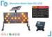 25 Amber Lamps Traffic Arrow Board 13 Flashing Modes CE / RoHS approved