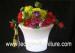 Outdoor Plastic PE illuminated glow in the dark flower pot for family, wedding , party