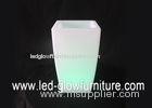 Fashionable illuminated LED Flower Pots / plant pot with16 colors changed